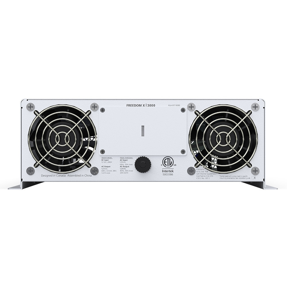 Xantrex Freedom X 12V 3000W True Sine Hardwire Inverter - 120V