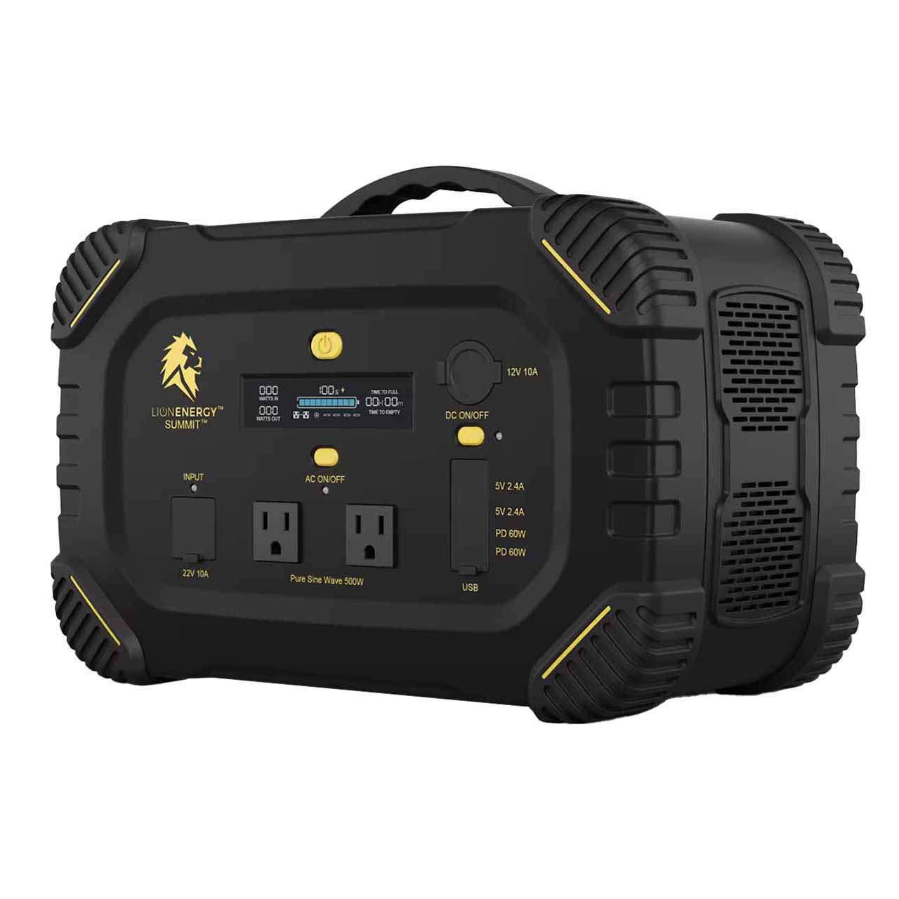 Lion Energy Summit Portable Power Stations 665Wh 530W 50170208