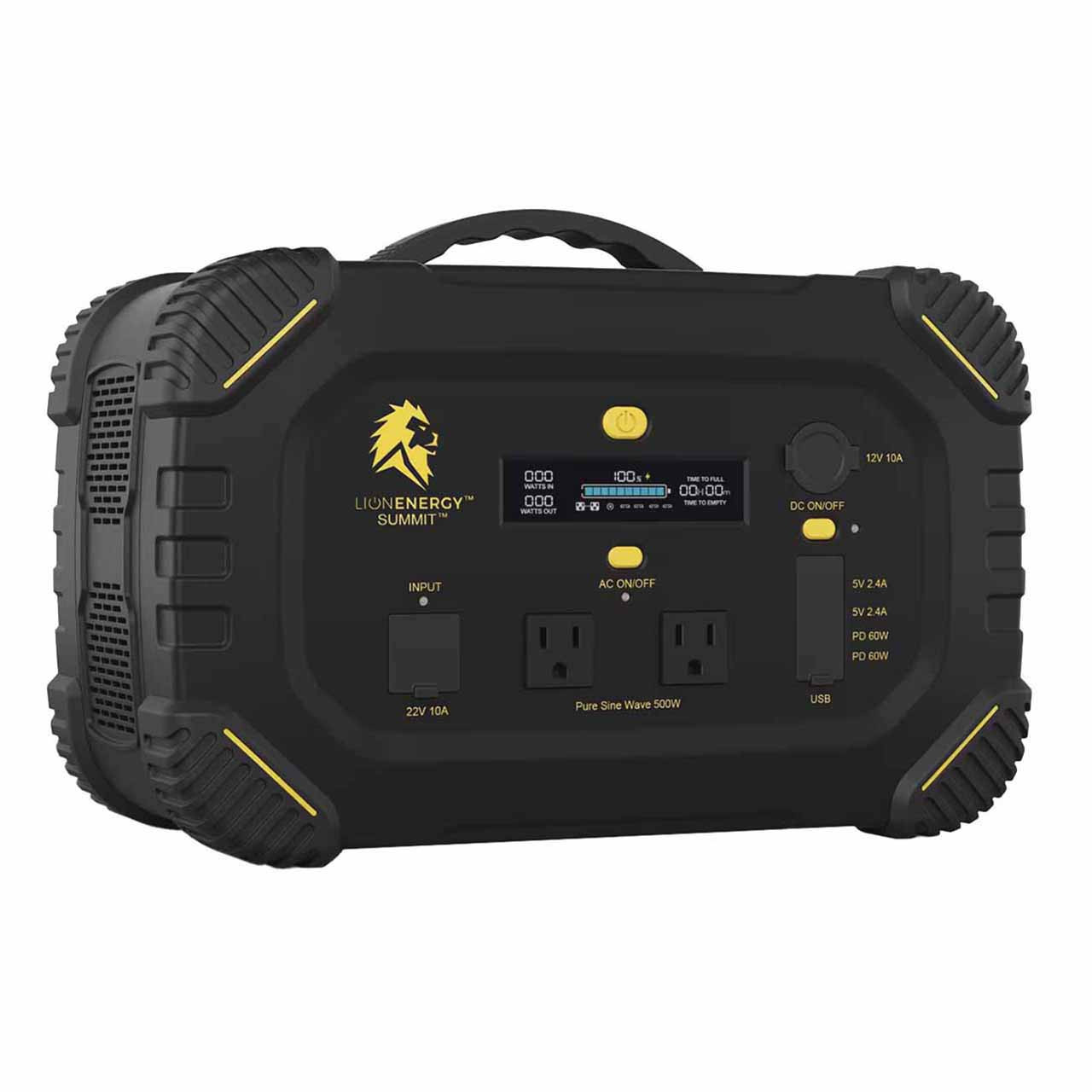 Lion Energy Summit Portable Power Stations 665Wh 530W 50170208