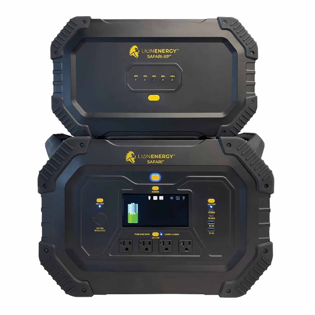 Lion Energy Safari + XP Solar Generator 4300Wh / 3000W / 100-600W Solar