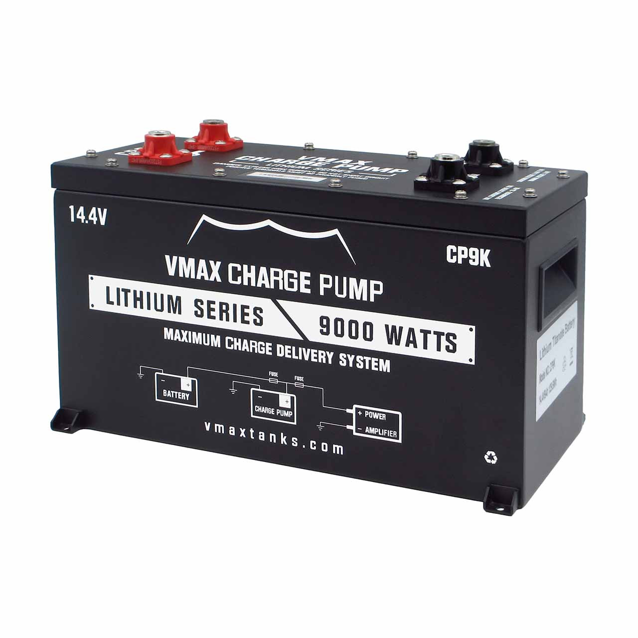 VMAX CP9K 9000W Audio System LTO Battery Charge Pump