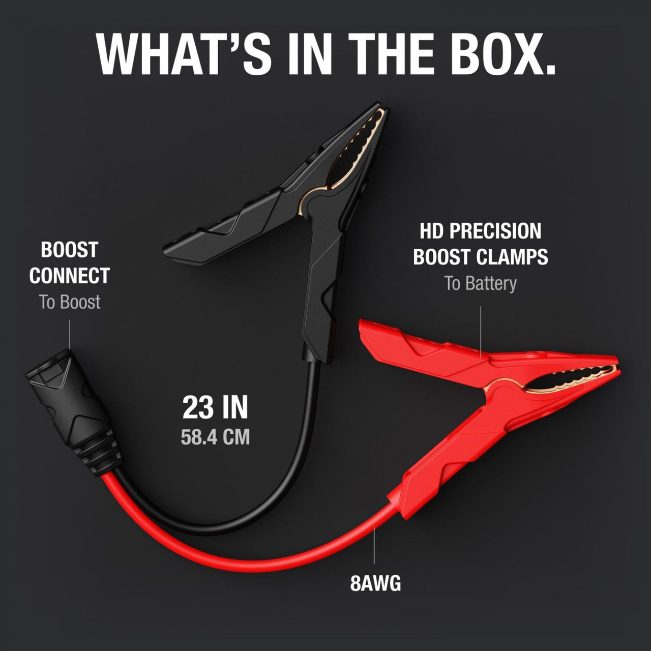 NOCO GBC003 Boost HD Battery Jump Starter Clamps