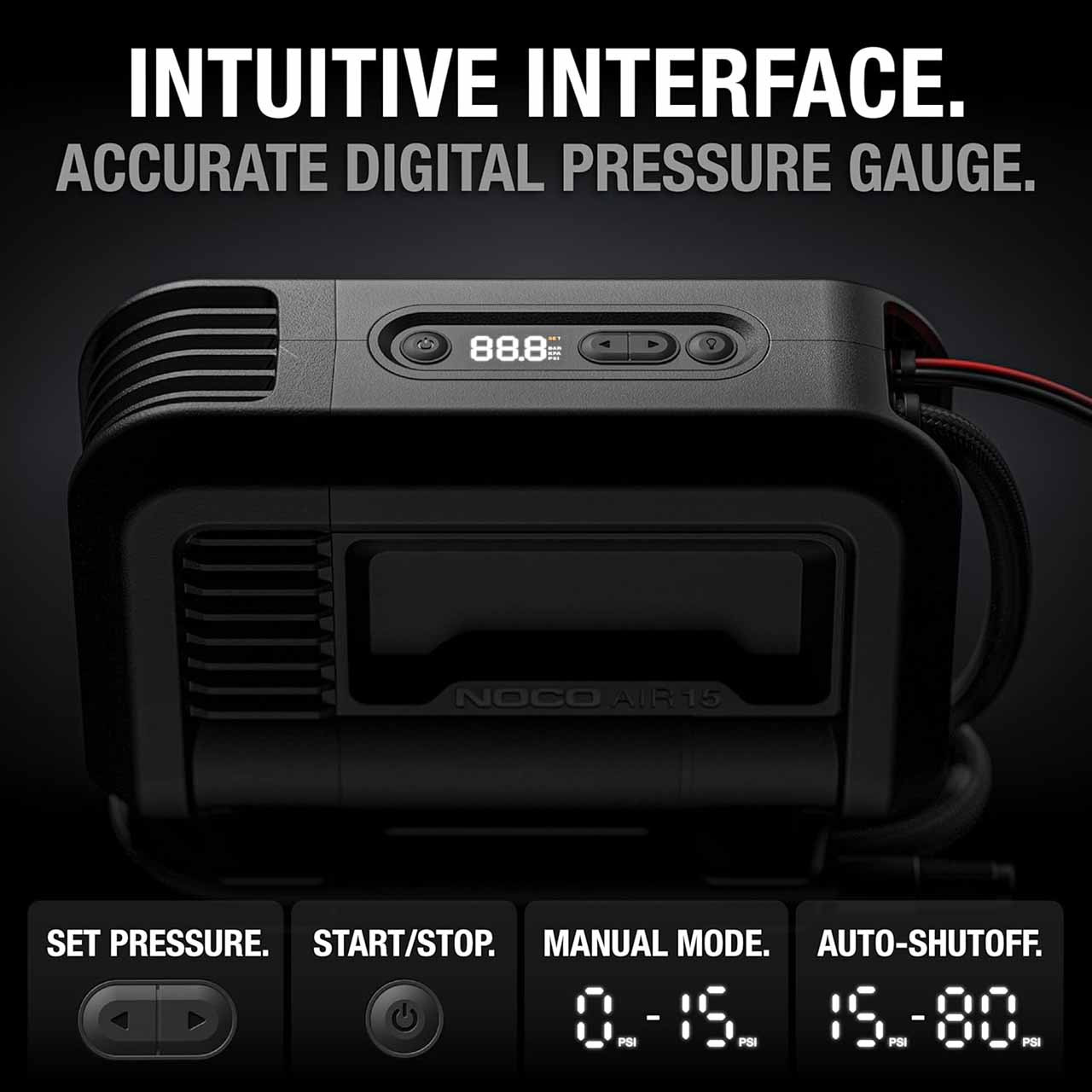 NOCO AIR15 Portable Tire Inflator / Automatic Tire Inflator