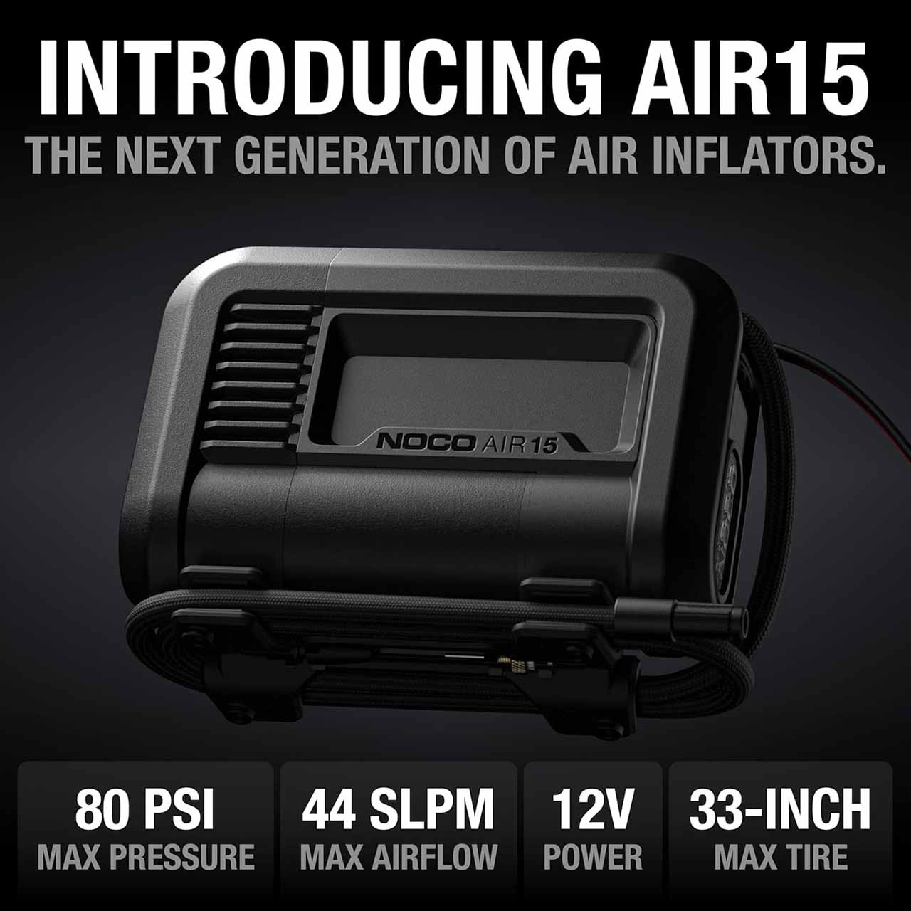 NOCO AIR15 Portable Tire Inflator / Automatic Tire Inflator