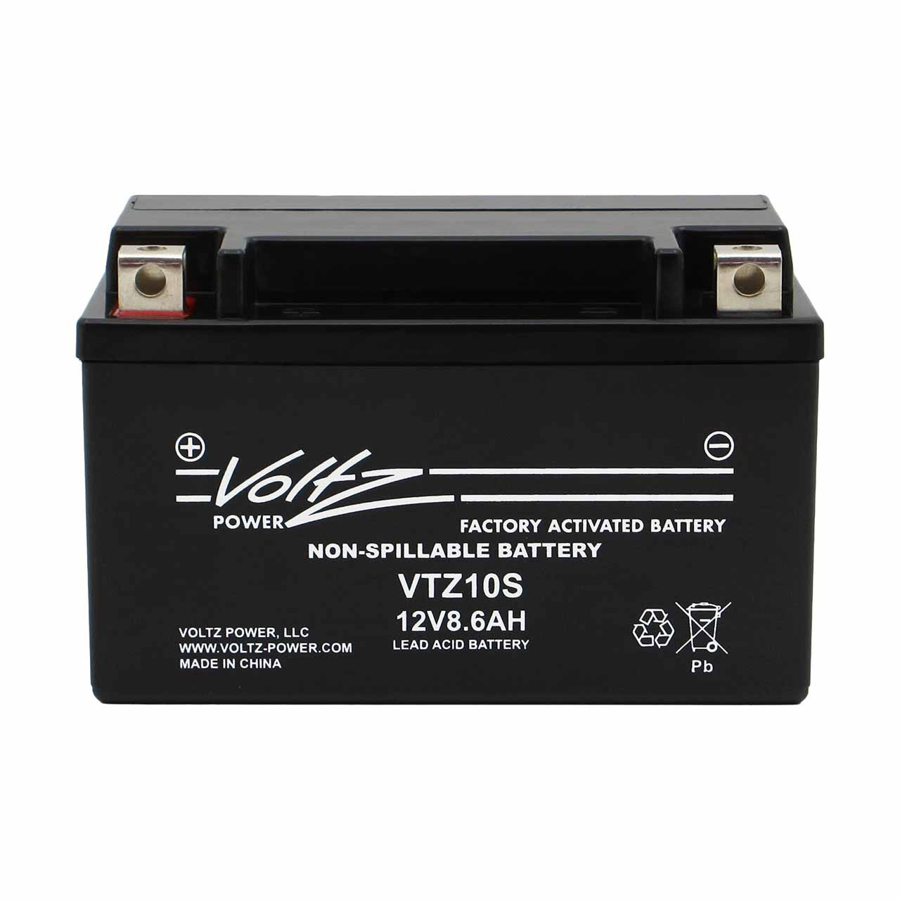 Voltz VTZ10S AGM Powersport Battery – Replaces YTZ10S & CTZ10S