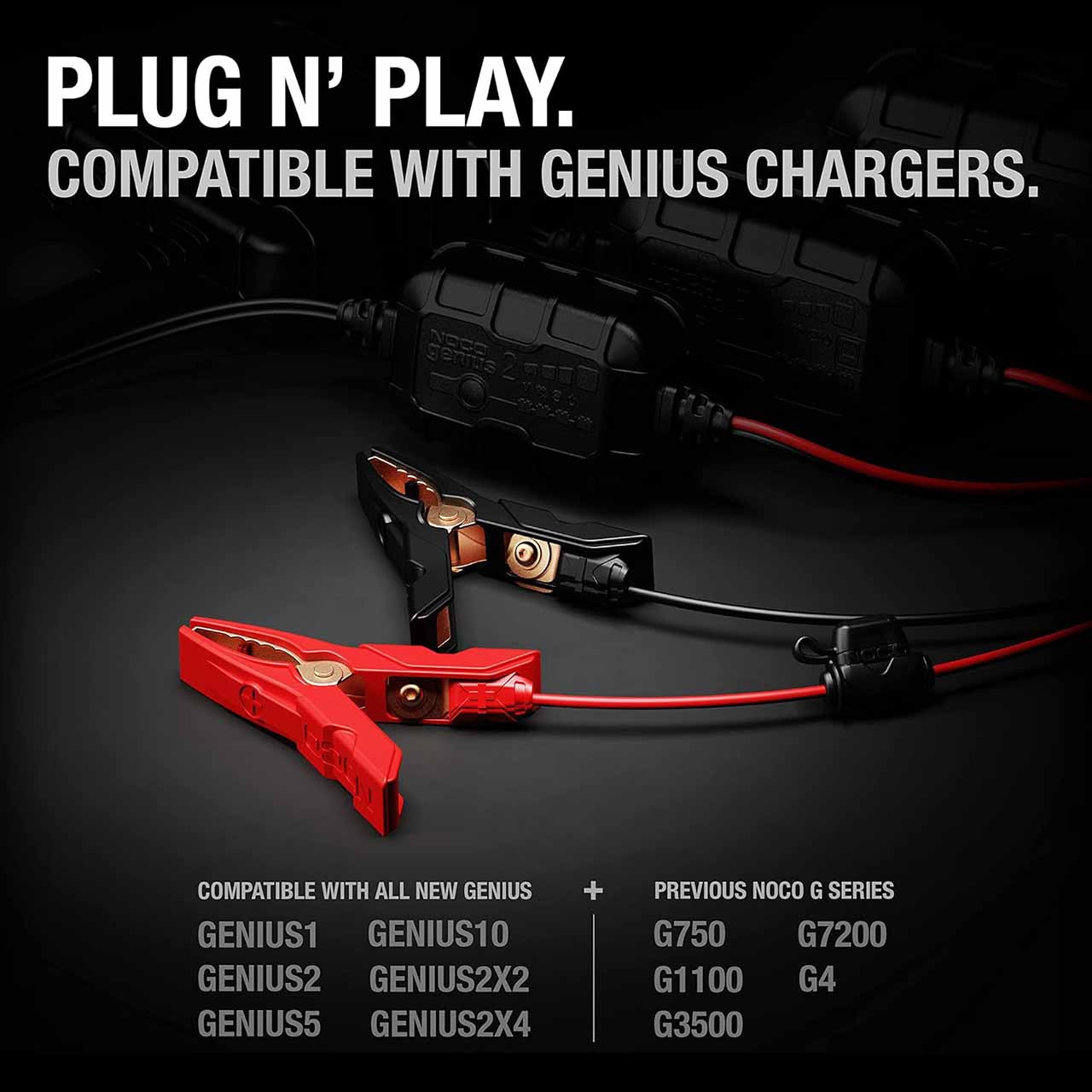 NOCO GC014 X-Connect XL Battery Clamps with M10 Eyelets