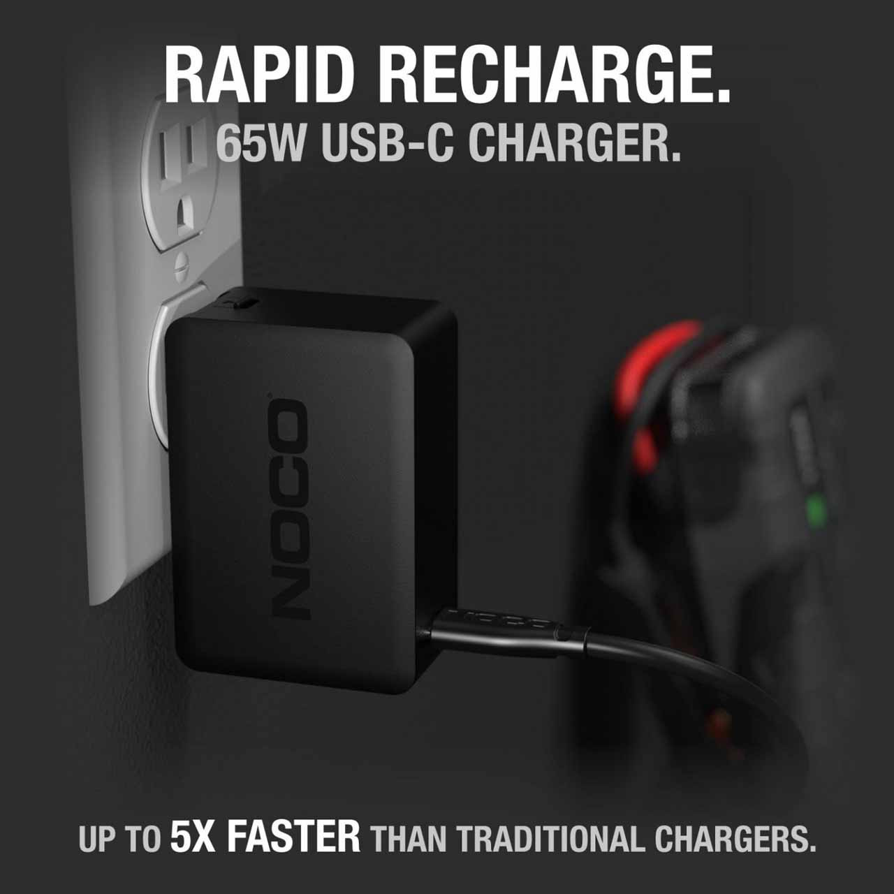 NOCO Boost X 65W USB-C U65 Fast Charger