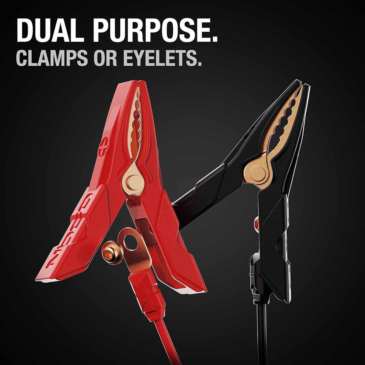 NOCO GC001 X-Connect Battery Clamps with M6 Eyelets