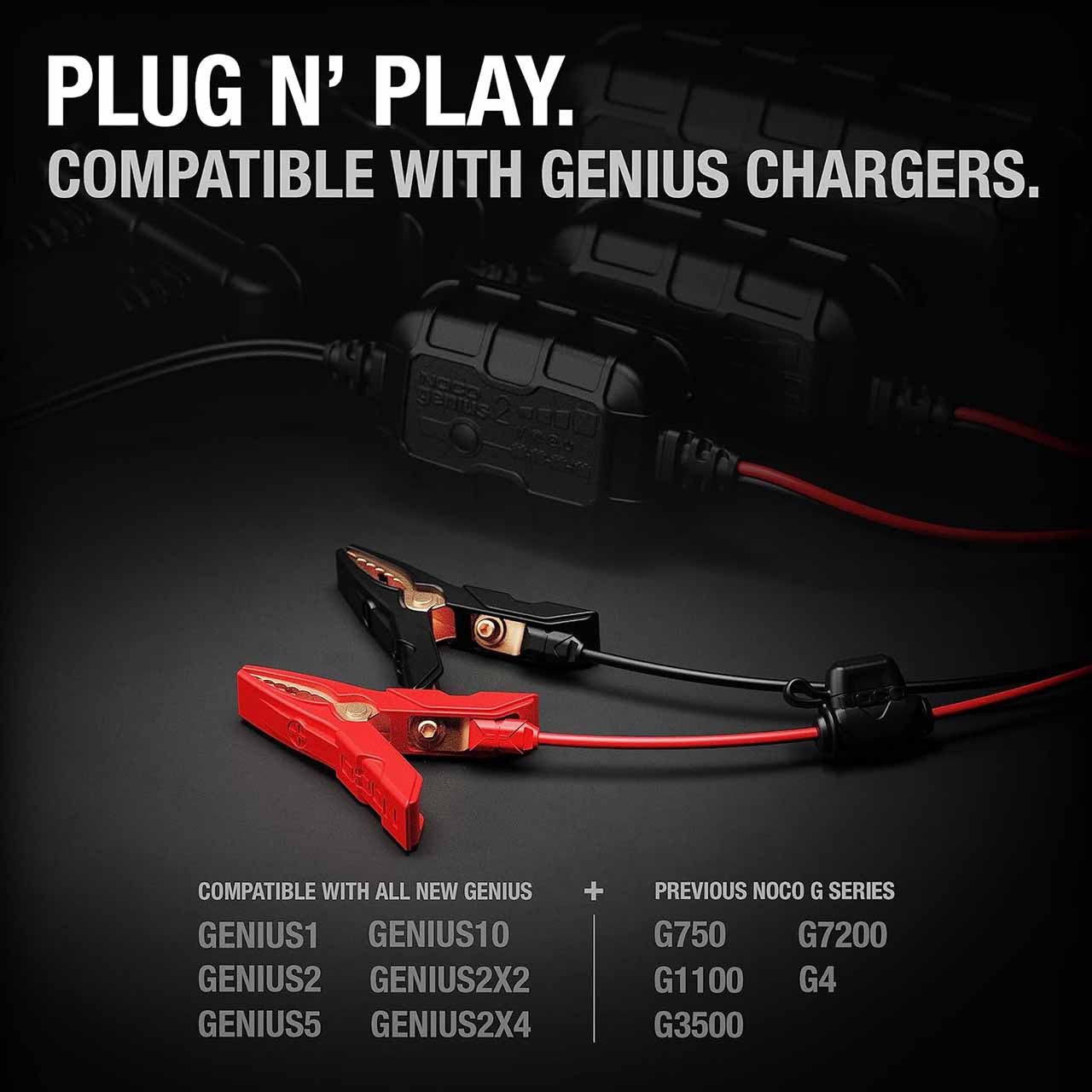 NOCO GC001 X-Connect Battery Clamps with M6 Eyelets