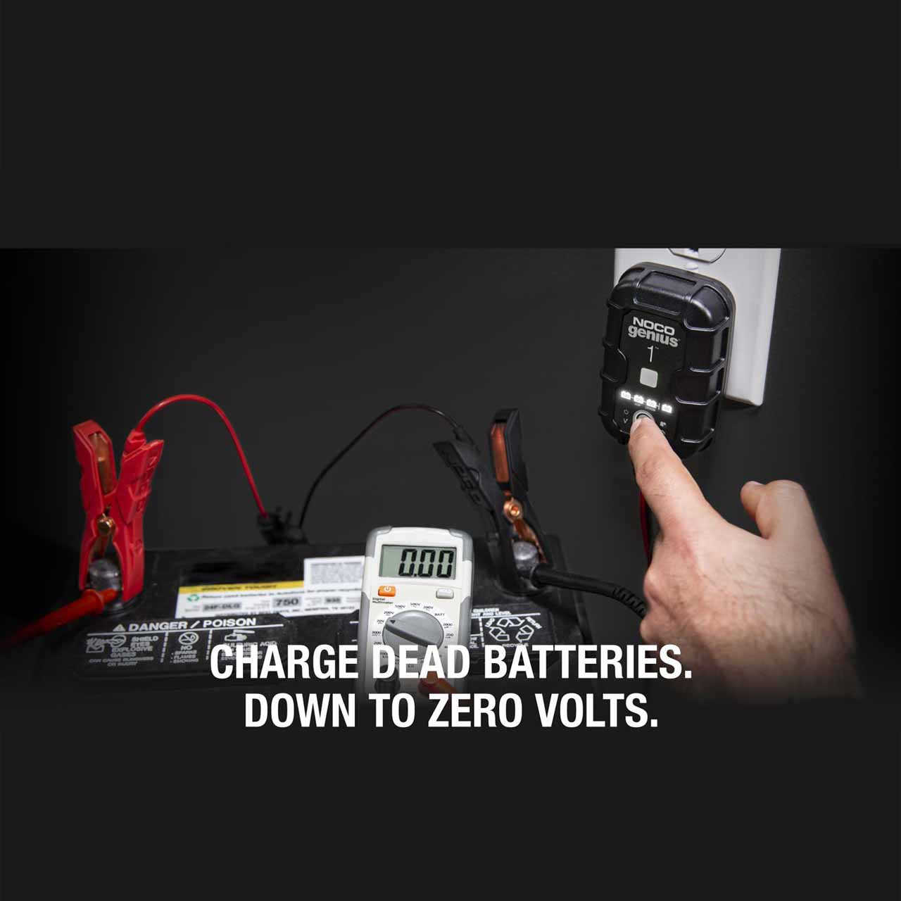 Noco Genius 10 Genius Series 10A 6-volt/12-volt battery charger