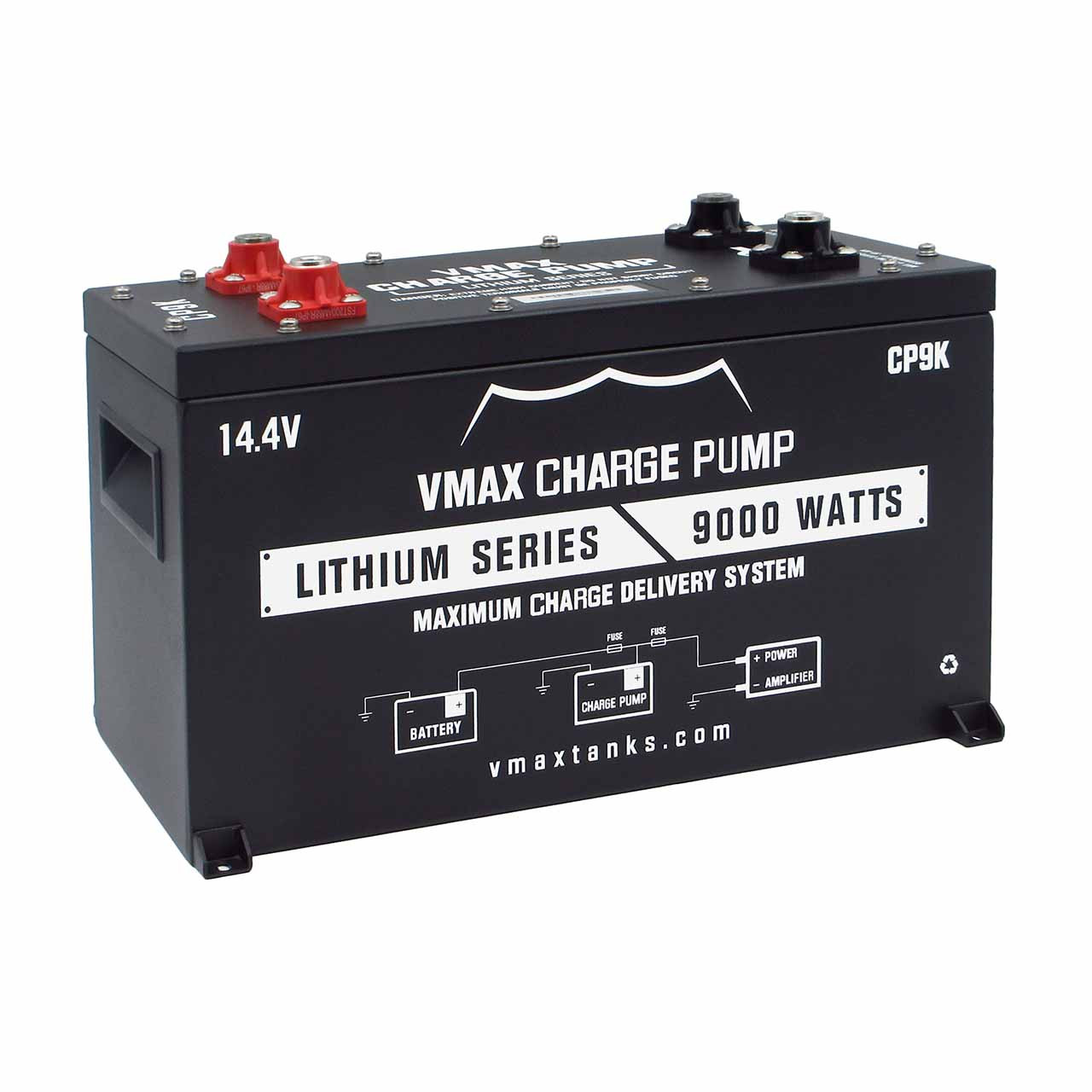 VMAX CP9K 9000W Audio System LTO Battery Charge Pump