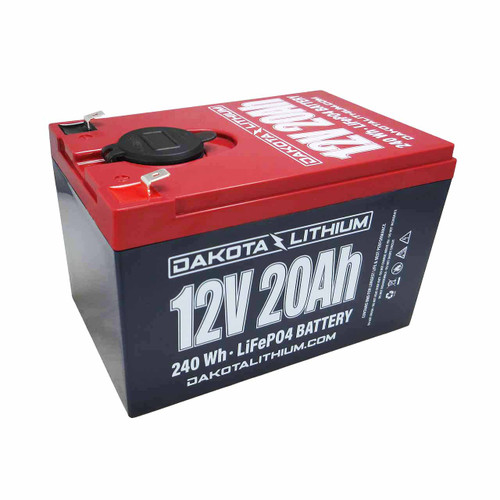 Dakota Lithium 12V Lithium Battery (20Ah) - Replaces Dakota Lithium 18Ah