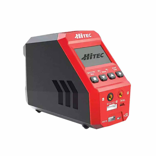 Hitec RDX1 LiPo Battery Charger (1-6S AC/DC 60W) 44245 | Hitec Charger