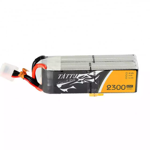 Tattu 4S LiPo Battery (2300mAh XT60 75C 14.8V) TAA23004S75X6/TAA23004S45X6 | Tattu Batteries