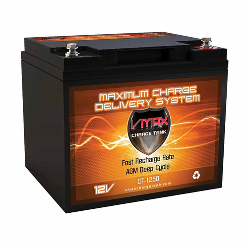 VMAX CT1250 1300A 50Ah AGM Car Audio Battery 1250W RMS / 2500W Max.