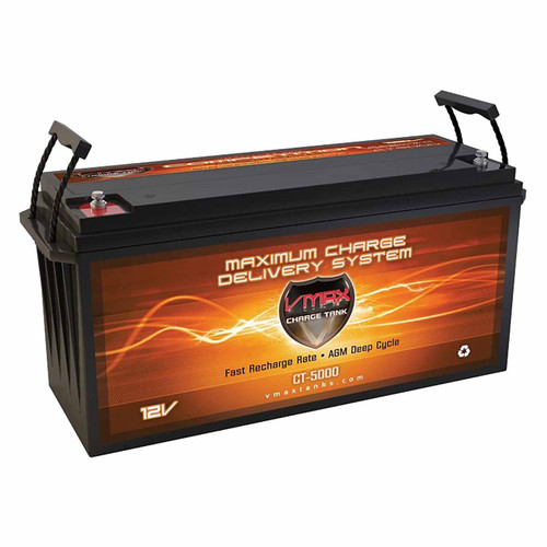 VMAX CT5000 4500A 210Ah AGM Car Audio Battery 5000W RMS / 10000W Peak.
