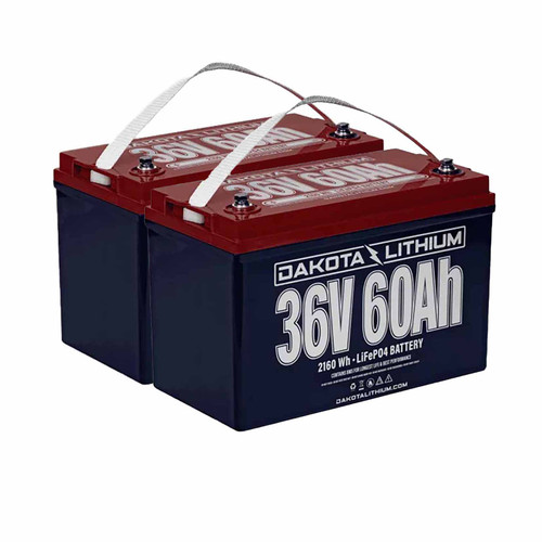 Dakota Lithium 36V Lithium Golf Cart Battery Set (120Ah)