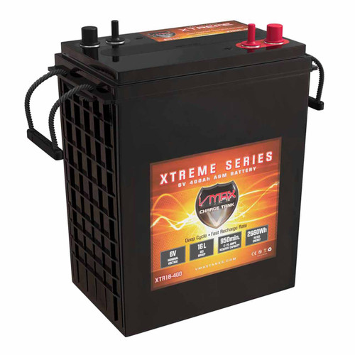 VMAX XTR16-400 400Ah AGM 6V Deep Cycle Battery – Group L16 & 903-S