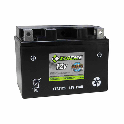 Xtreme Z12S AGM Motorcycle Battery XTAZ12S