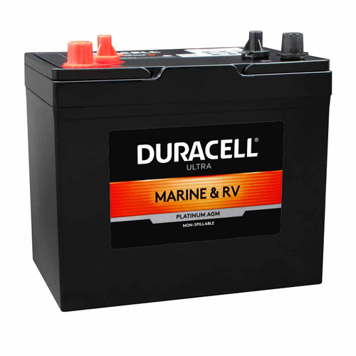 Duracell Ultra 12V 80Ah Deep Cycle AGM Marine Battery SLI24MAGMDC Group 24