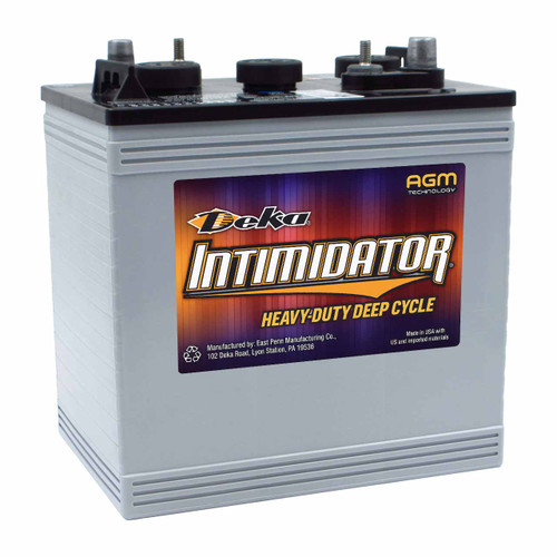 Deka Intimidator 8AGC2 6V AGM deep-cycle battery for RV's & golf carts