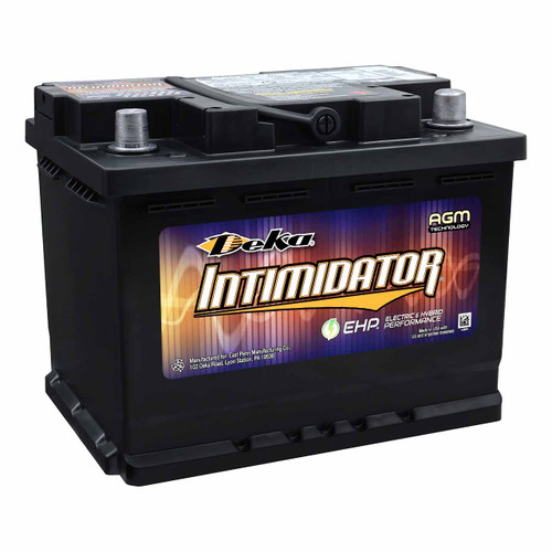 Deka 9A47 AGM Group 47 & H5 Battery that Replaces Interstate MT-47/H5 Batteries