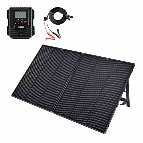 Mega 200 12 Volt Solar Battery Charger Kit 200W – Rich Solar