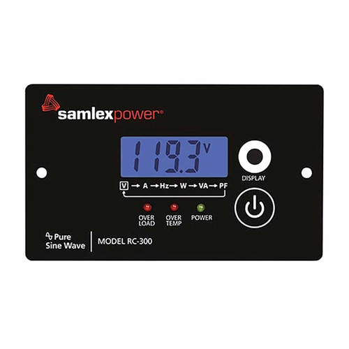 Samlex RC-300 Remote Control for PST-1500, PST-2000, and PST-3000 Series Inverters