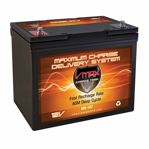 VMAX Group 24 Floor Scrubber Battery with 85Ah Capacity – MB107-85