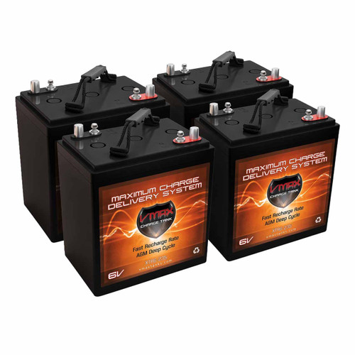 VMAX Group GC2 24V Floor Scrubber Batteries with 235Ah Capacity – XTR6-235 Replaces Interstate GC2-ECL-UTL Batteries