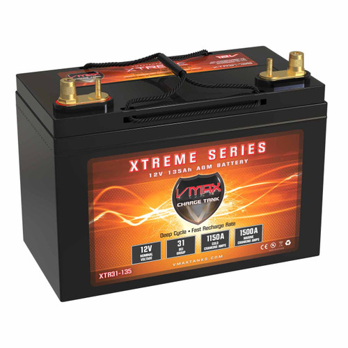 VMAX Group 31 Equipment Battery – AGM / 135Ah / 1150 CCA – XTR31-135