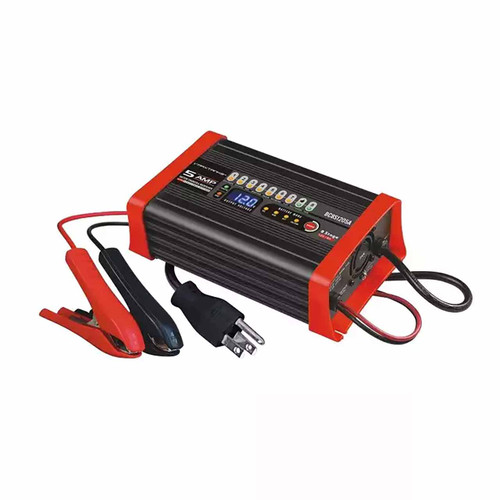 VMAX 12V 5A Smart AGM Battery Charger and Maintainer – BC8S1205A