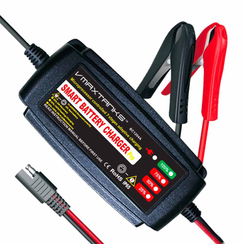 VMAX 12V 3.3A Smart AGM Battery Charger and Maintainer – BC1204A
