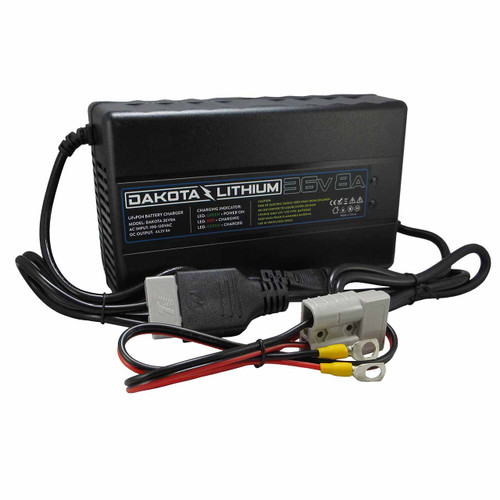 Dakota Lithium 36V Lithium Battery Charger (8A) | 36 Volt Battery Charger