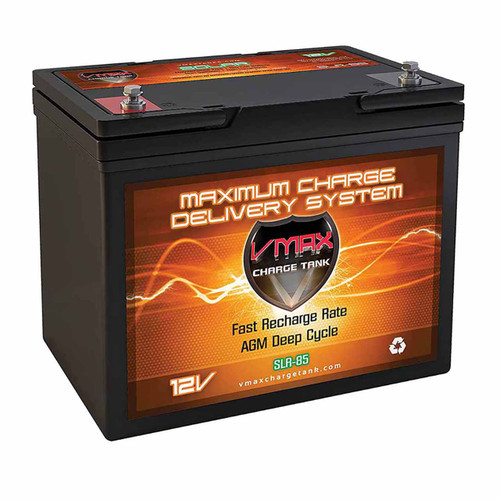VMAX SLR85 Group 24 12V 85Ah AGM Deep Cycle Battery that Replaces DURDC12-80P Batteries