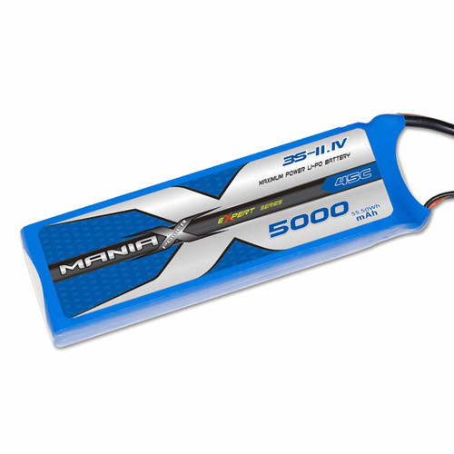 ManiaX 3S LiPo Battery (5000mAh EC5 45C 11.1V) MX-5000-3S-45 | ManiaX LiPo ManiaX 3S LiPo Battery (5000mAh EC5 45C 11.1V) MX-5000-3S-45 | ManiaX LiPo