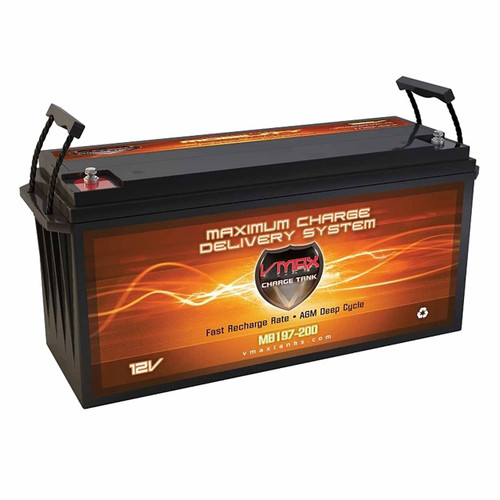 VMAX MB197-200 12V AGM Deep Cycle Group 4D Battery