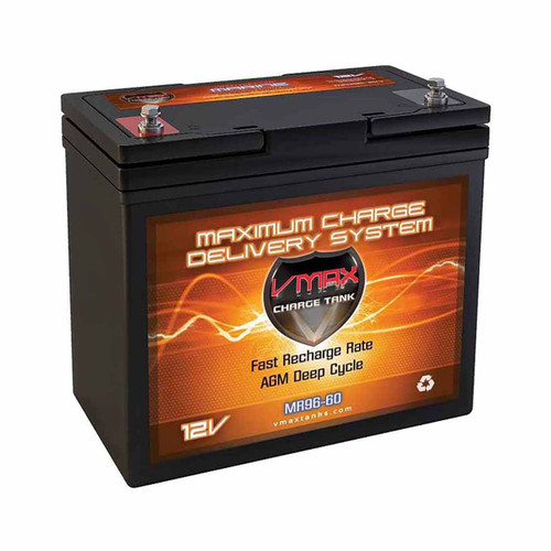 VMAX MR96-60 Group 22NF 12V AGM Marine Battery