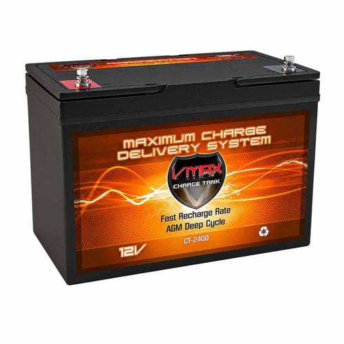 VMAX CT2400 AGM Car Audio Battery 2400W RMS / 4800W Peak