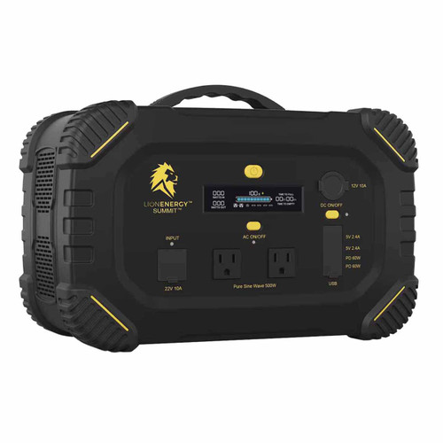 Lion Energy Summit Portable Power Station 665Wh 530W 50170208.