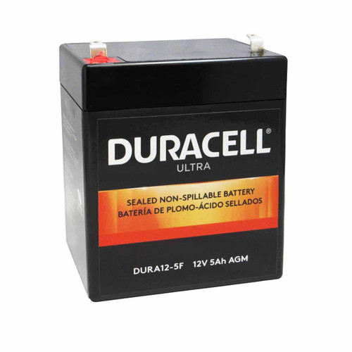 Duracell Ultra 12V 5Ah AGM UPS Replacement Battery DURA12-5F