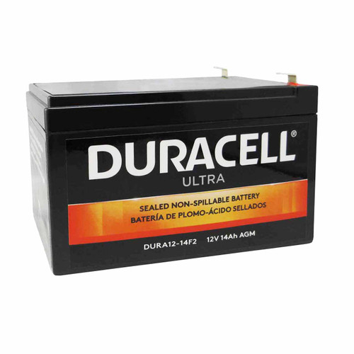 Duracell Ultra 12V 14Ah AGM UPS Replacement Battery DURA12-14F2 Duracell Ultra 12V 14Ah AGM UPS Replacement Battery DURA12-14F2