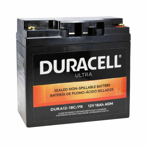 4-Pack bulk pricing on Duracell Ultra DURA12-18C/FR 12V 18Ah AGM Flame Retardant Batteries