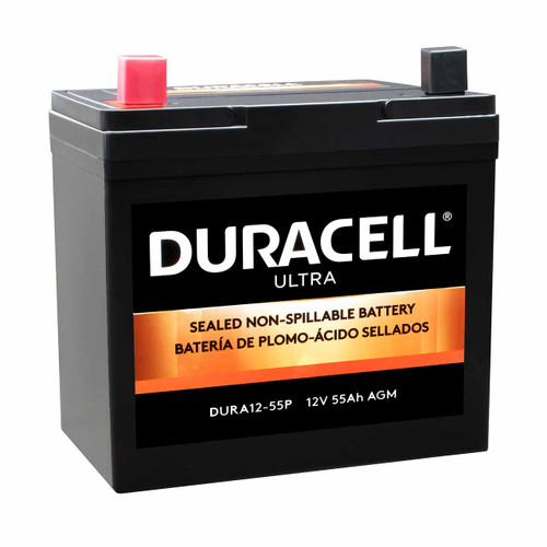 Duracell 12V 55Ah AGM Electric Scooter UPS Battery DURA12-55P Duracell 12V 55Ah AGM Electric Scooter UPS Battery DURA12-55P