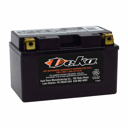 Deka ETZ10S AGM Motorcycle Battery is a Group Z10S that replaces YTZ10S, CTZ10S & XTAZ10S batteries Deka ETZ10S AGM Motorcycle Battery is a Group Z10S that replaces YTZ10S, CTZ10S & XTAZ10S batteries