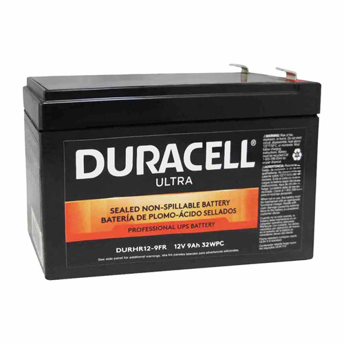 Bulk Pricing Duracell Ultra DURHR12-9FR 12V 9Ah Flame Retardant AGM Replacement UPS Batteries