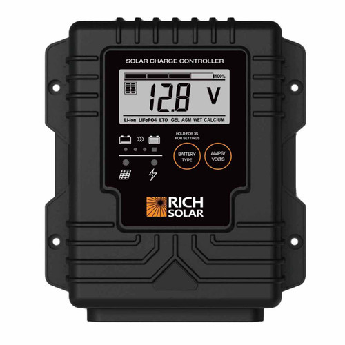 12V 10A Solar Charge Controller Display – RS-PWM10WP