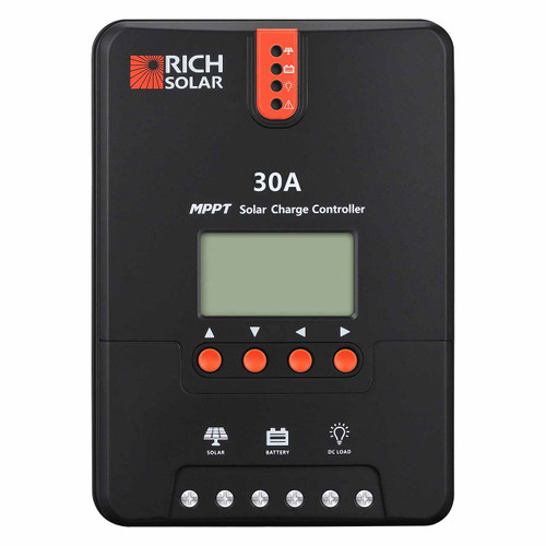 30A MPPT Solar Charge Controller – Rich Solar RS-MPPT30