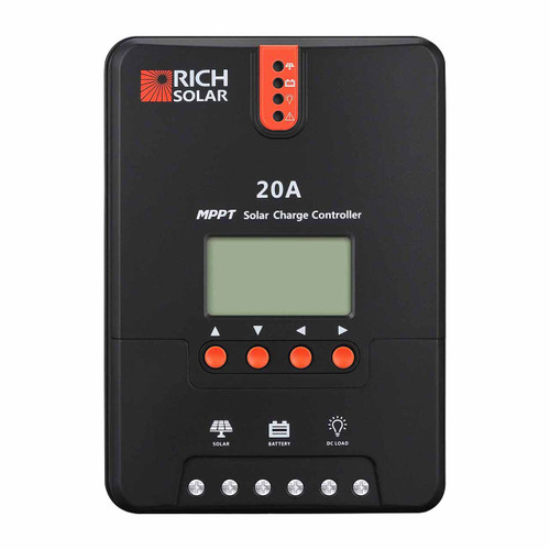 20A MPPT Solar Charge Controller – Rich Solar RS-MPPT20