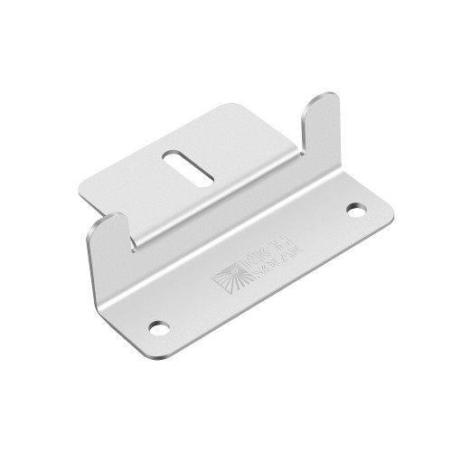 Rich Solar Panel Z- Bracket Short Height RS-ZB4C –  – Silver